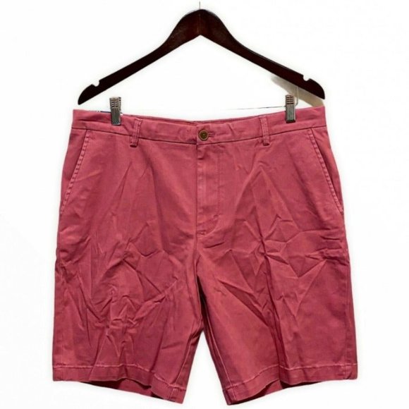 Izod Saltwater Chino Shorts Mens Sz 34 